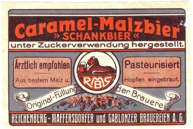 Etiketa caramel malzbier