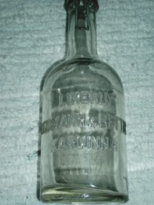 Stará lahev od sodovky Likeria Karvinná 2
